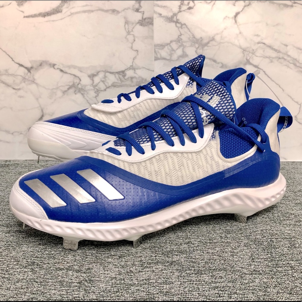 Adidas Icon V Bounce Iced Out Cleats / Size: 13